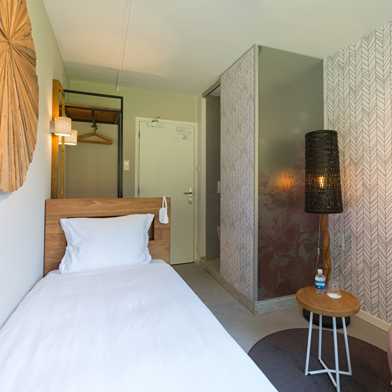 Hotel room on the estate at the conference center in Driebergen